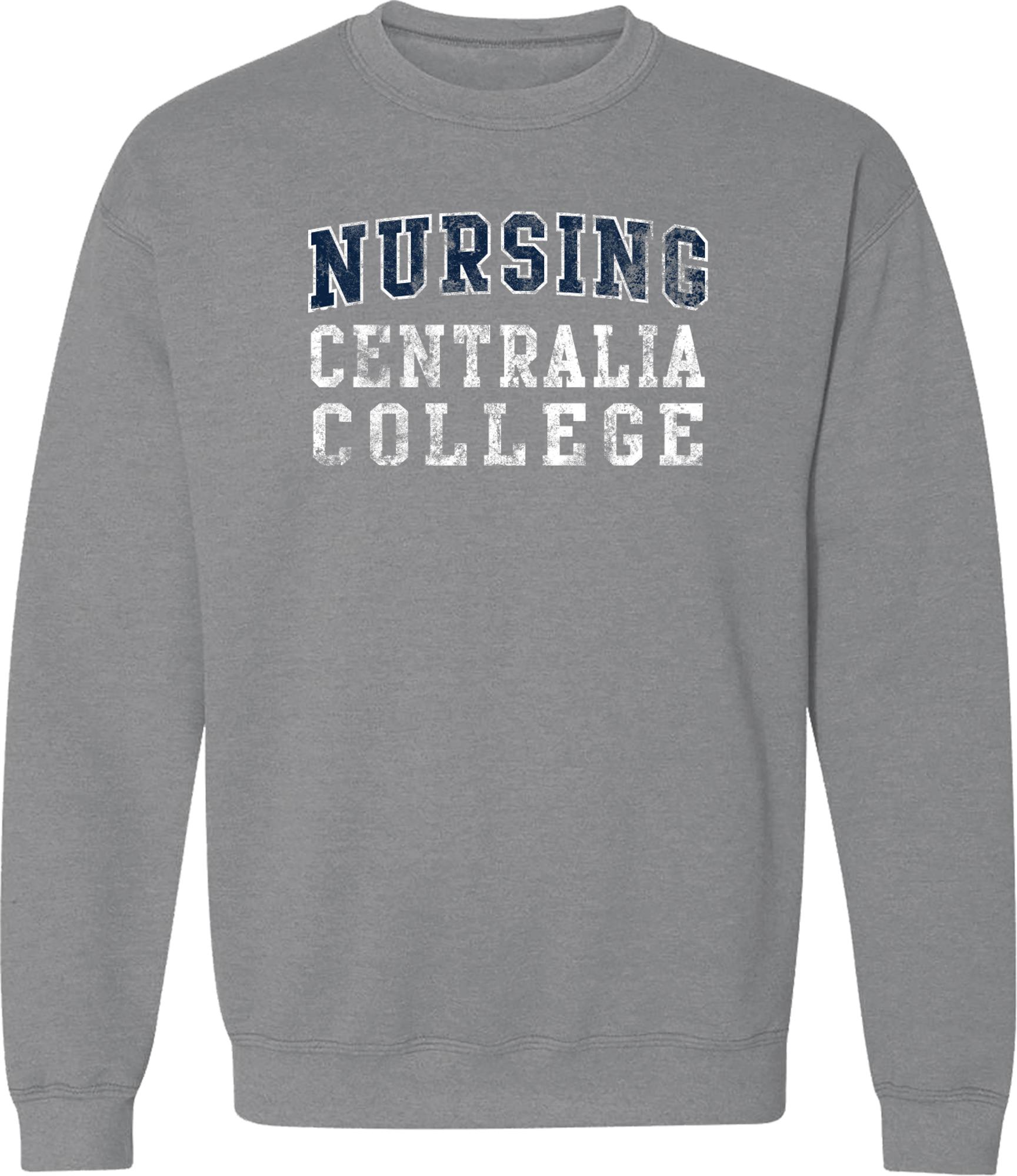 image of: College House Nursing Centralia College Crewneck