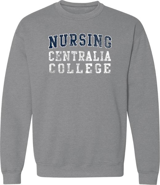 College House Nursing Centralia College Crewneck; $35.99
