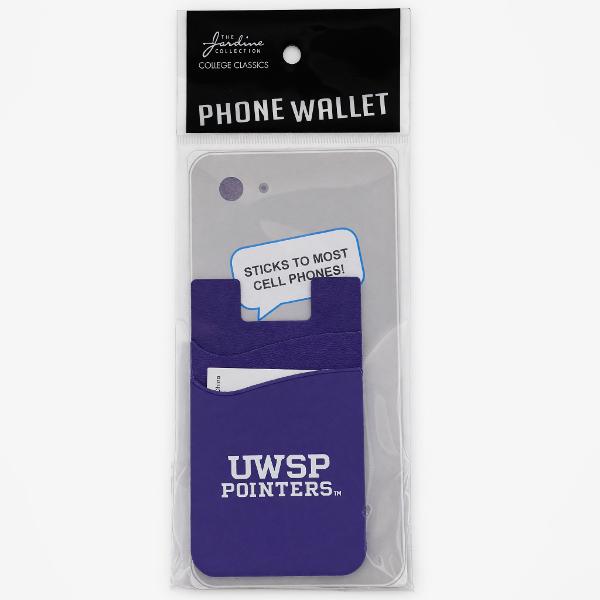 University of Wisconsin Stevens Point 2 Pocket Adhesive Phone Wallet; $5.98