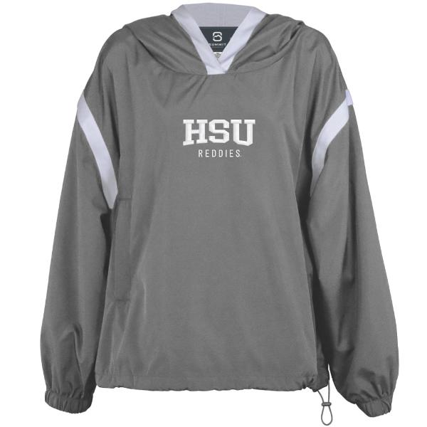 HSU Reddies Hooded Pullover Rain Jacket; $69.99