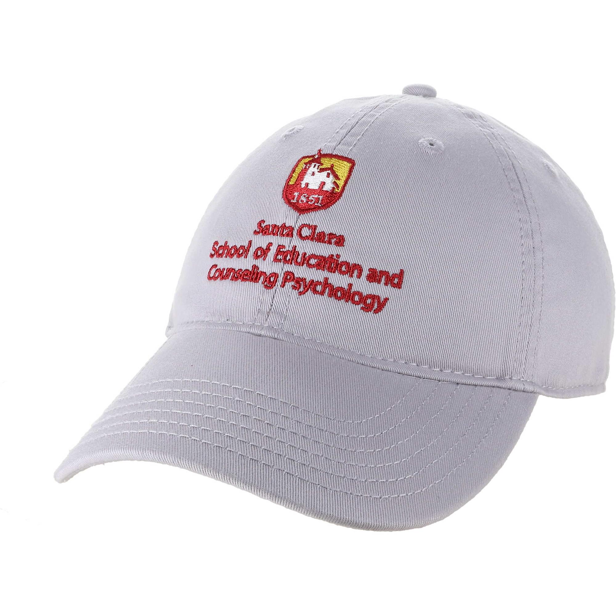image of: Santa Clara University School of Education & Counseling Psychology Cap, Silver