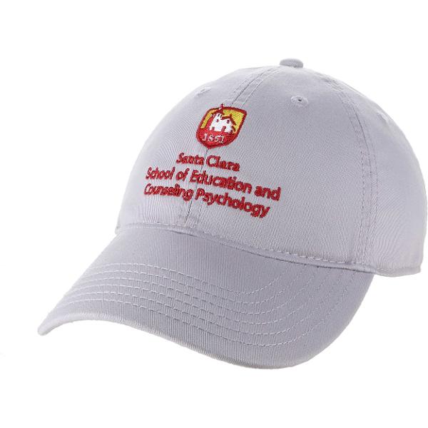 Santa Clara University School of Education & Counseling Psychology Cap, Silver; $29.98