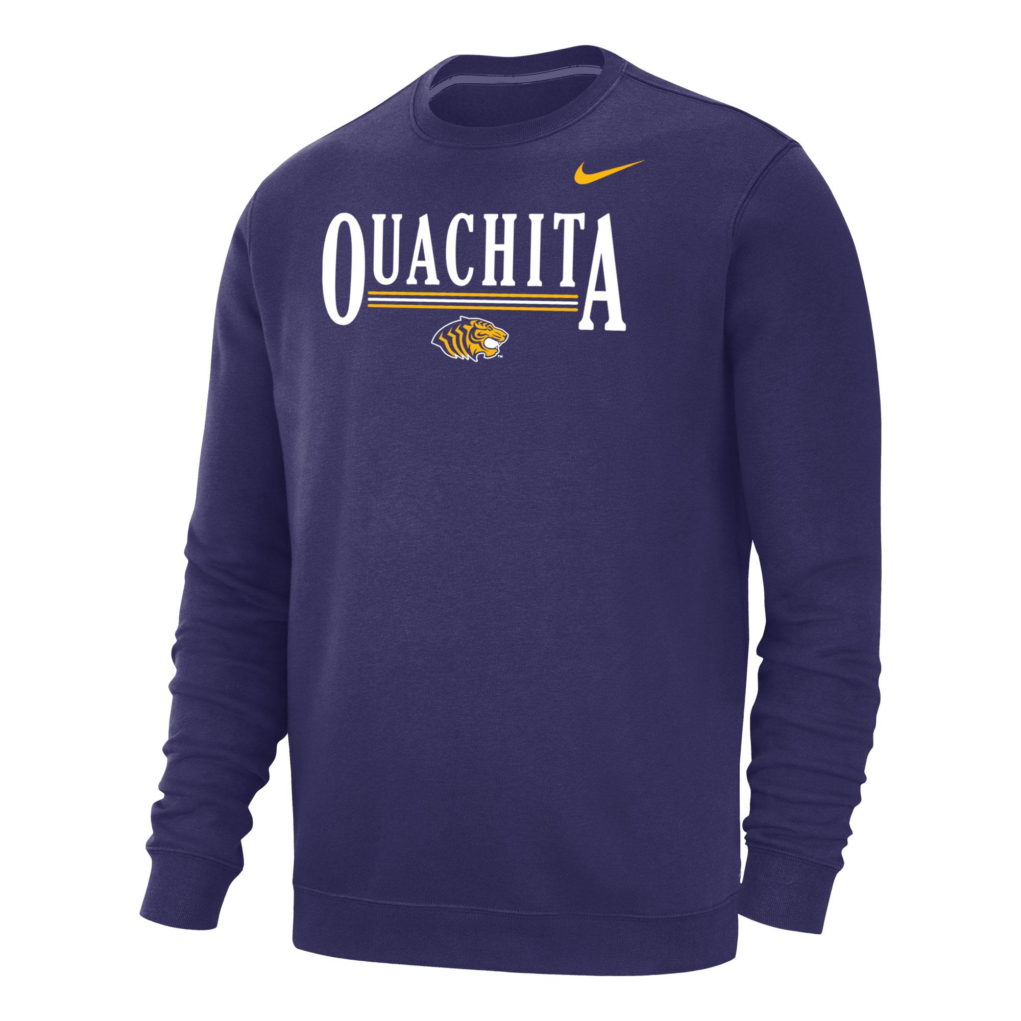 image of: Ouachita Tigers Club Fleece Crew2