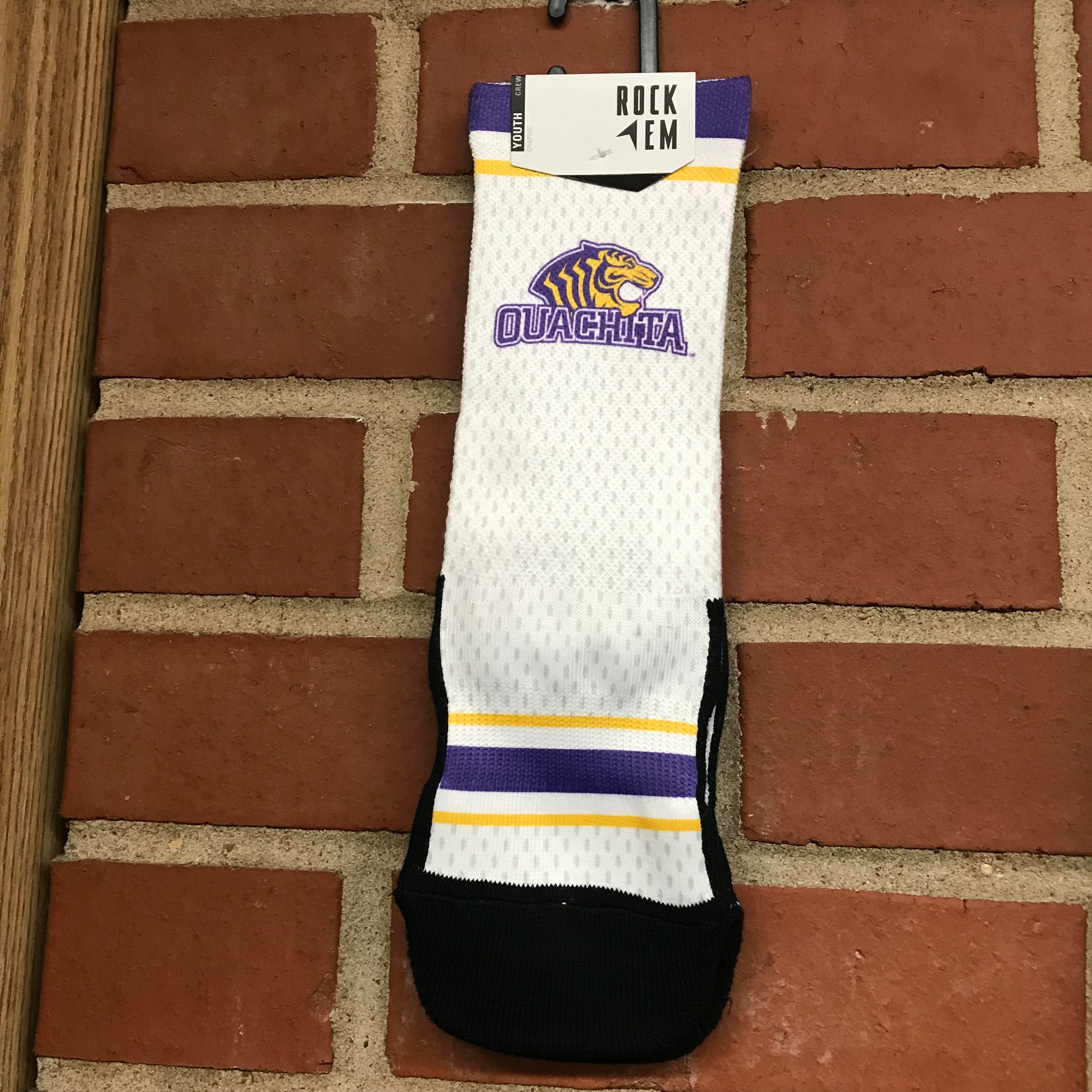 image of: OUACHITA JERSEY YOUTH SOCKS