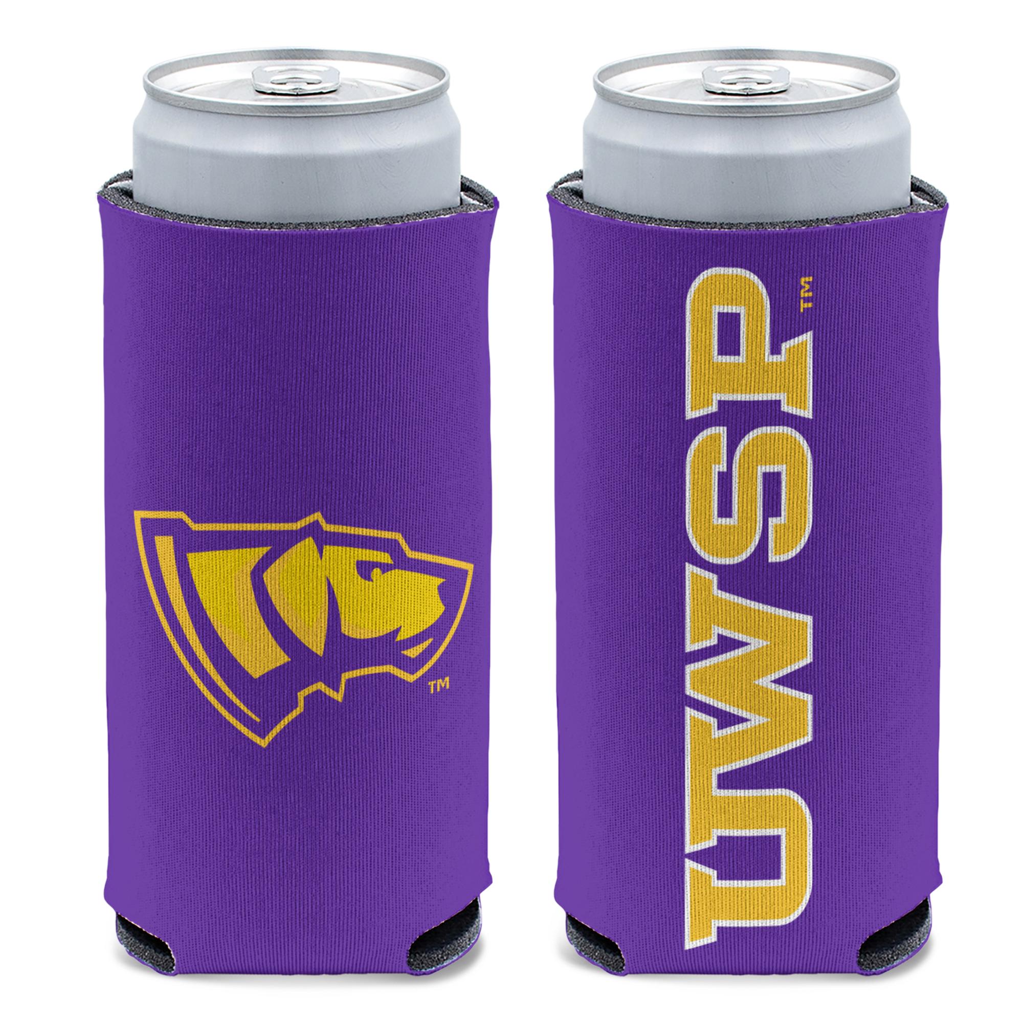 Product image 1 of 1 for UWSP 2-Sided Design Slim Koozie