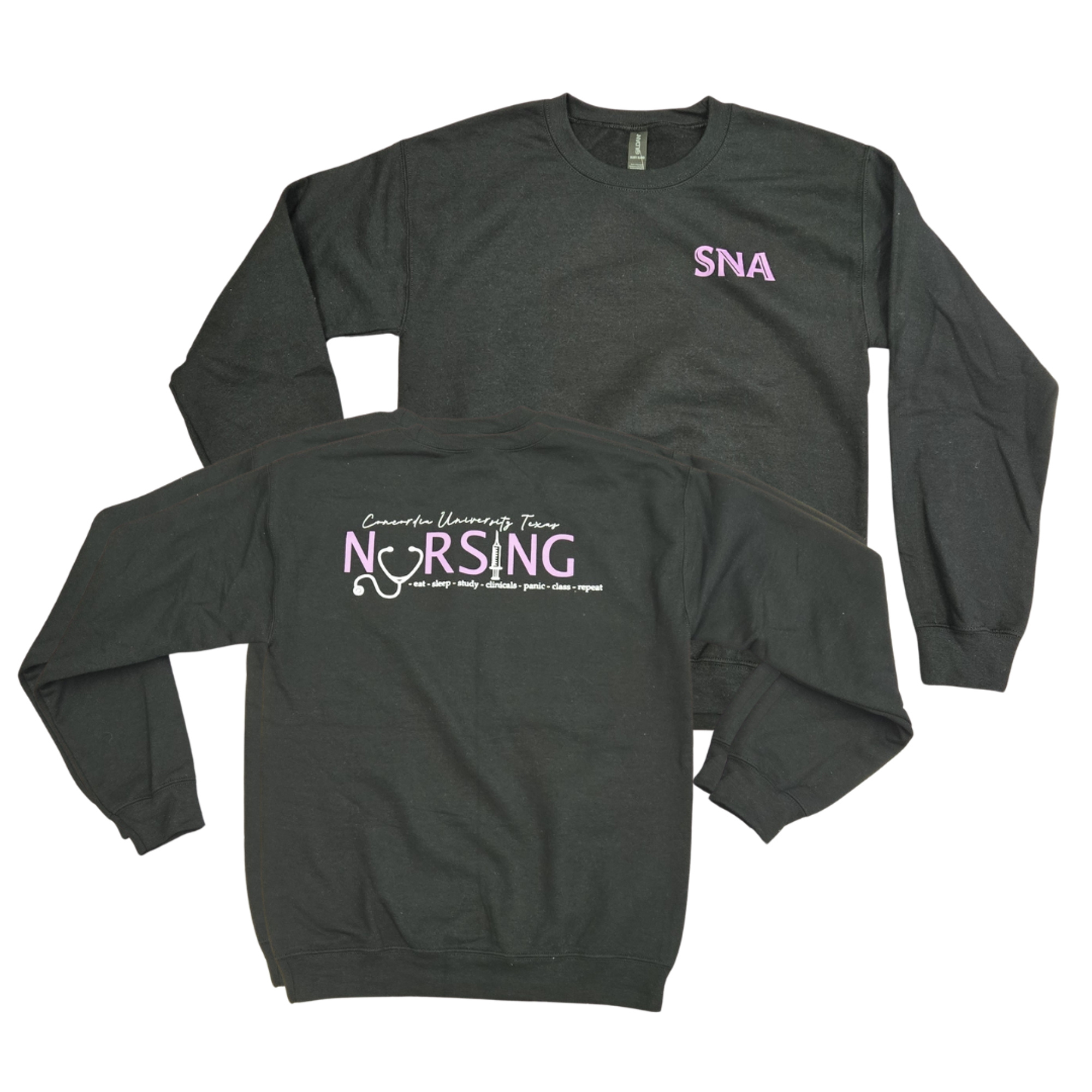 image of: CTX x SNA Eat Sleep Repeat Black