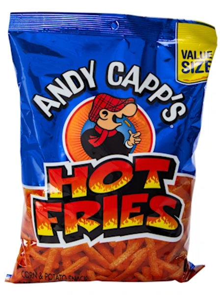 ANDY HOT FRIES; $3.49
