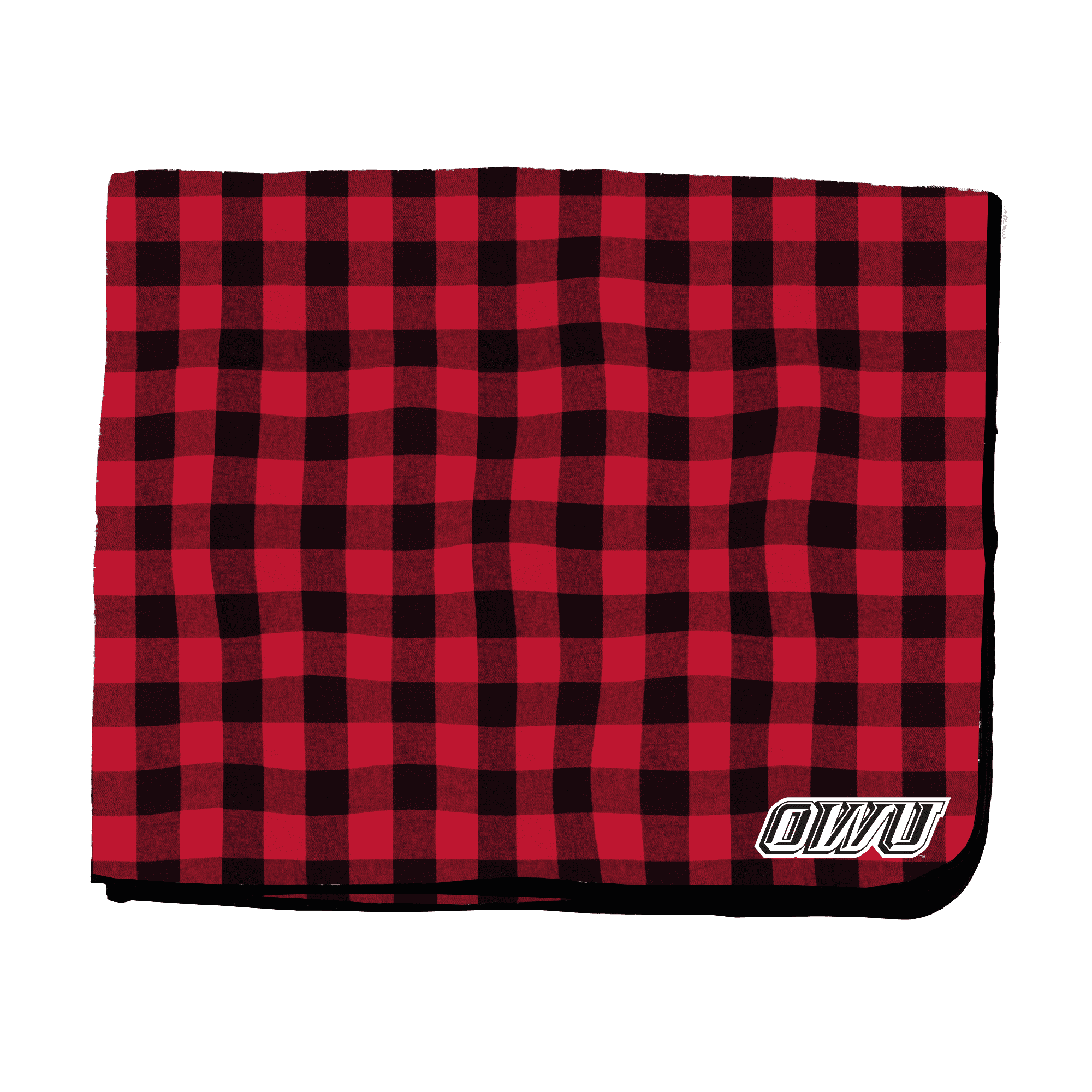 Product image 1 of 3 for Owu Blanket Flannel Red/Black Plaid