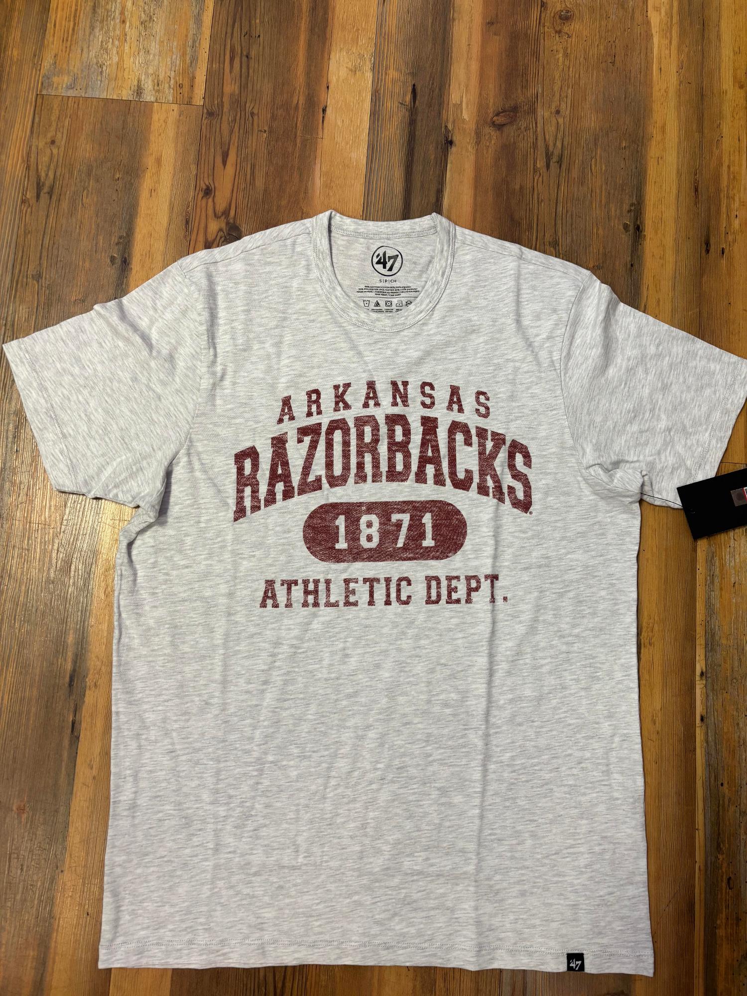 Product image 3 of 3 for Arkansas Razorbacks 47' Brand Model Arch Franklin Tee