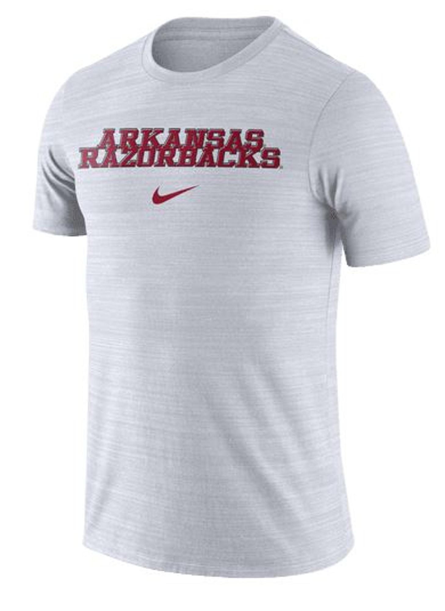 image of: Arkansas Razorbacks Nike Velocity Short Sleeve Tee