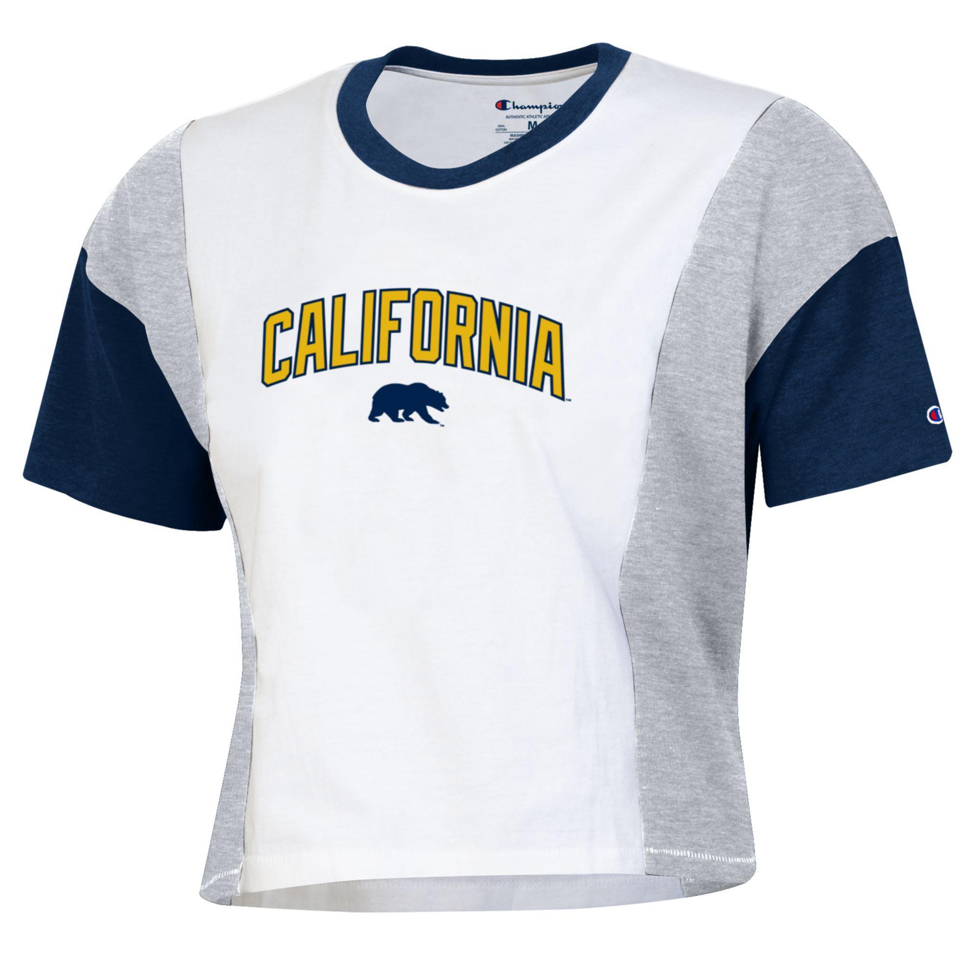 Product image 1 of 1 for Women's Super Fan Crop Color Blocked California Logo