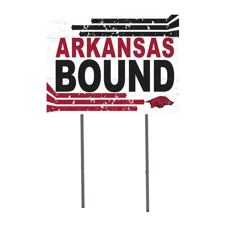 Product image 1 of 1 for Arkansas Razorbacks Lawn Sign Retro Arkansas Bound