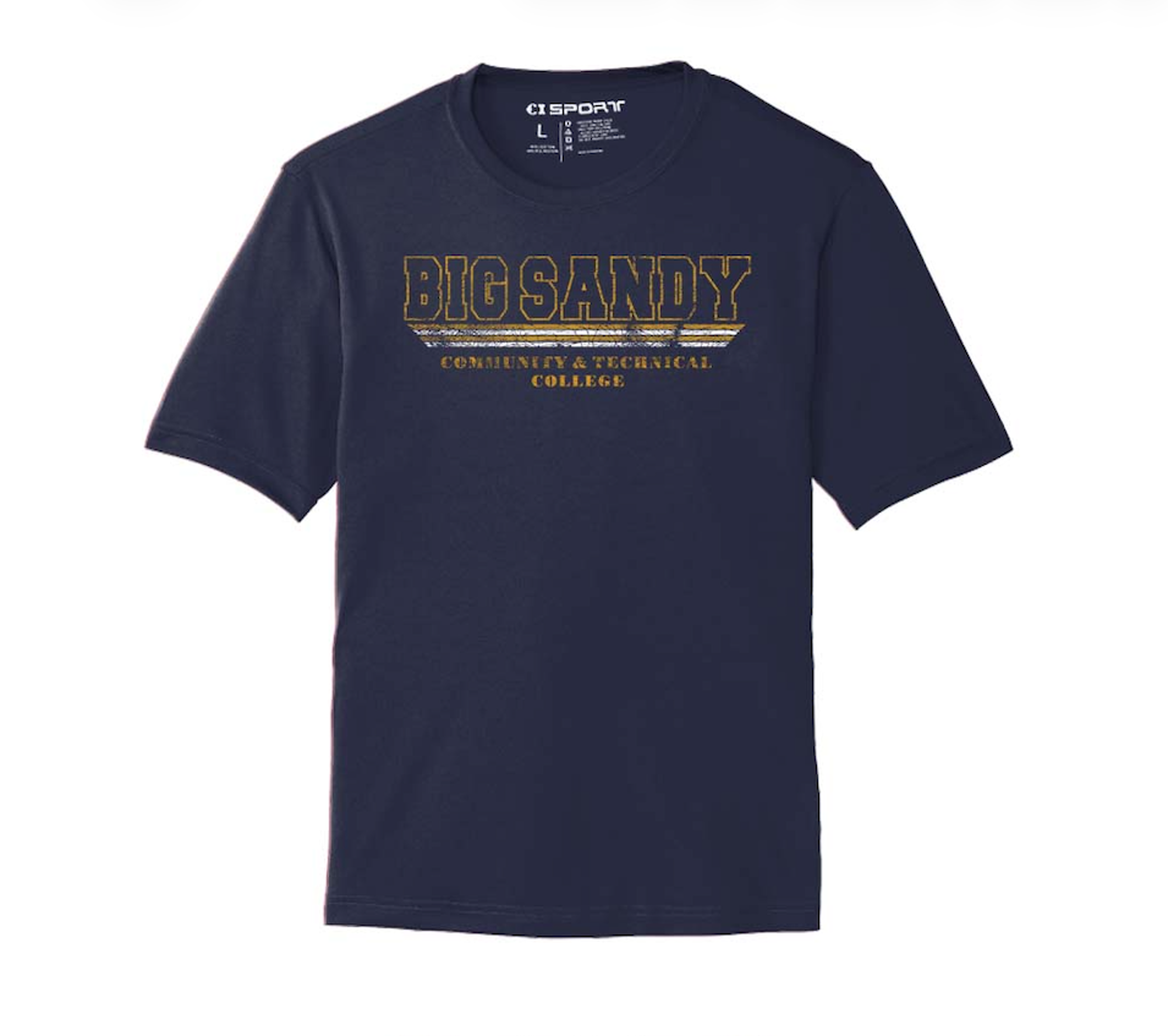 Product image 1 of 1 for KBS SS PERF TEE WEAVING NAVY HTH