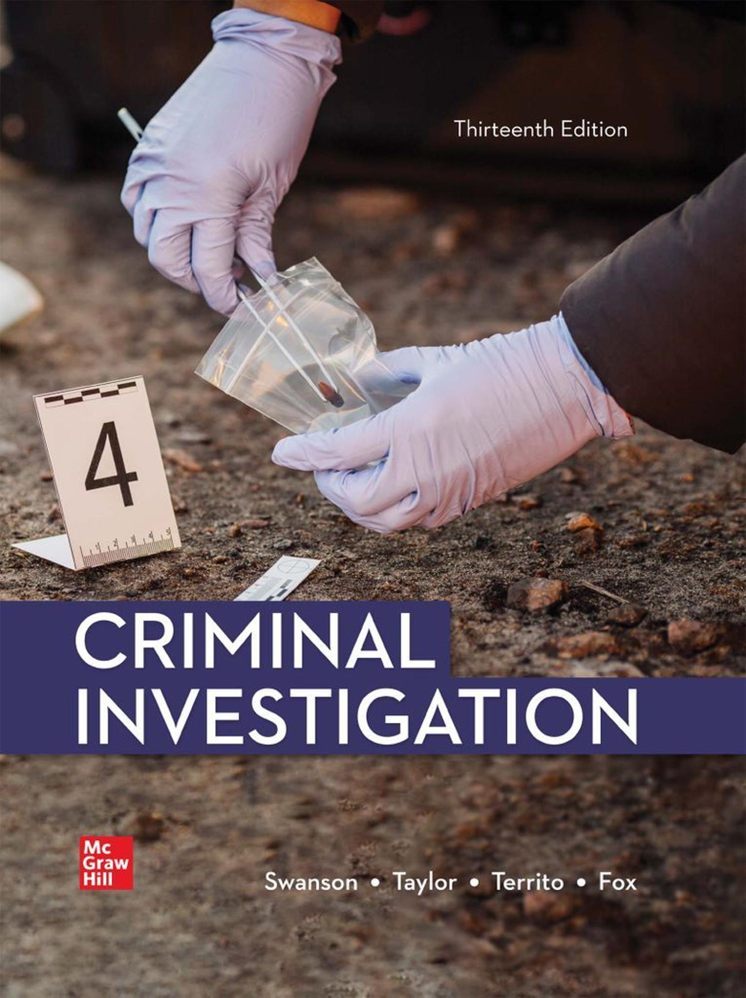Cover image for Print Upgrade - Criminal Investigation