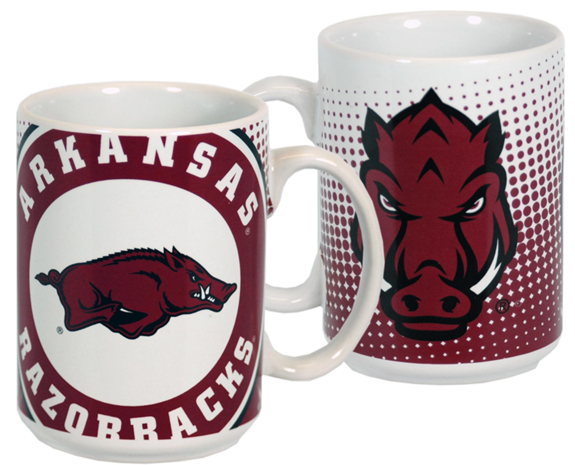 image of: Arkansas Razorbacks Mug Grande Dot Pattern