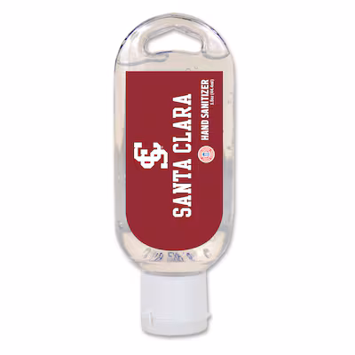 image of: Santa Clara University 1.5oz Hand Sanitizer Key Chain