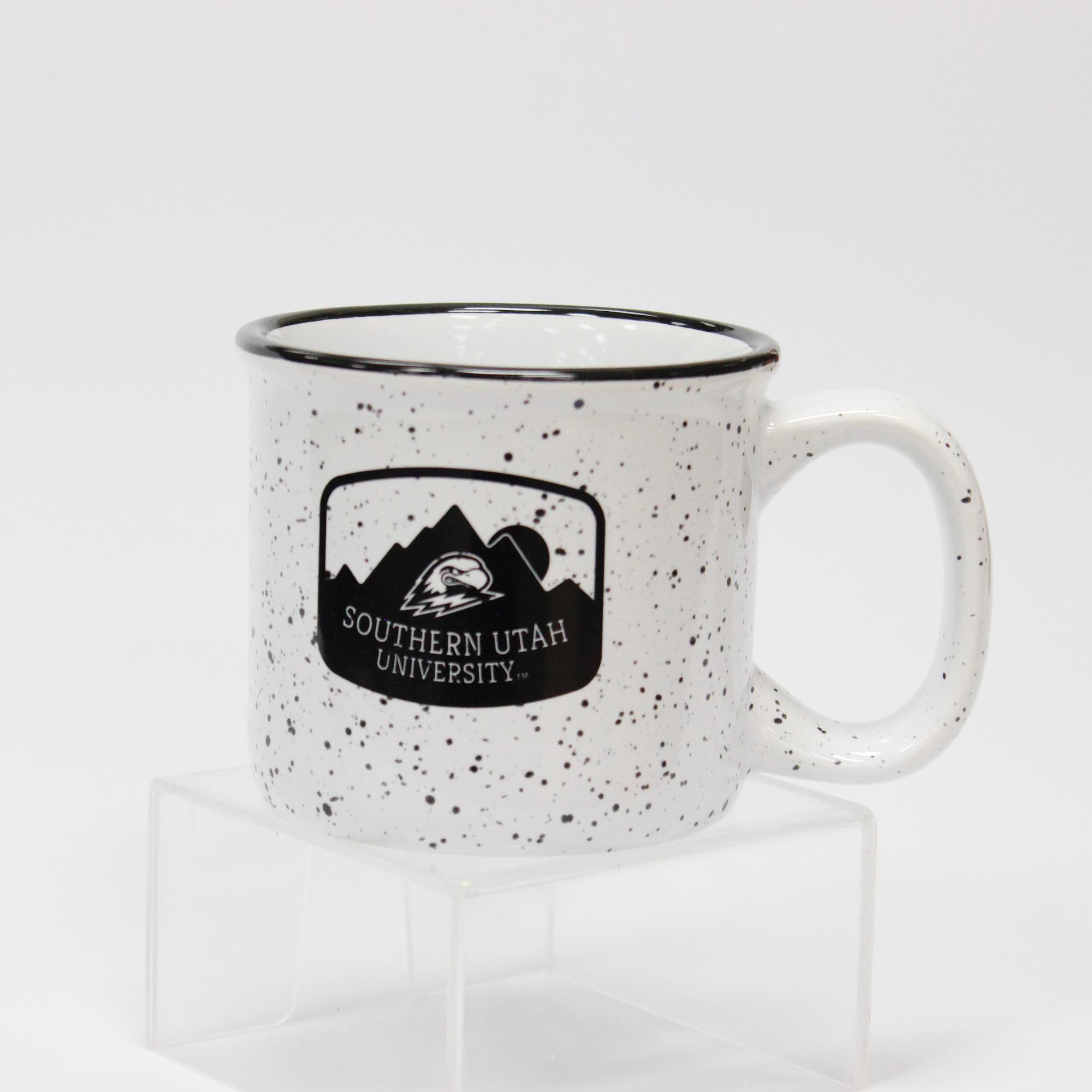 image of: Ceramic Campfire Mug White SUU